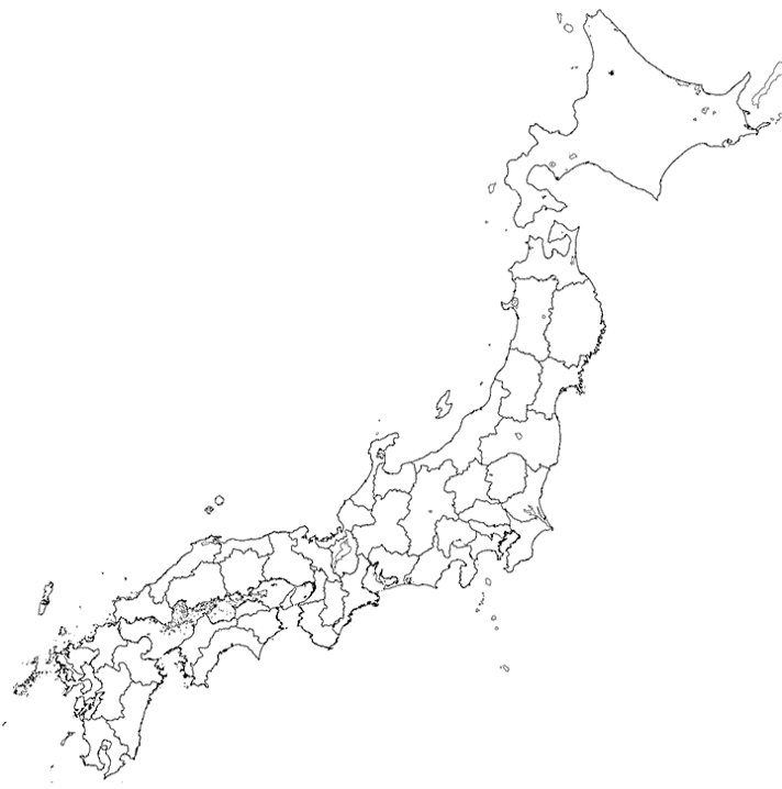 日本地図